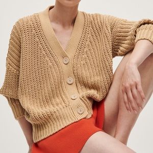 Babaa cardigan no 18 in clay pot, barely worn
